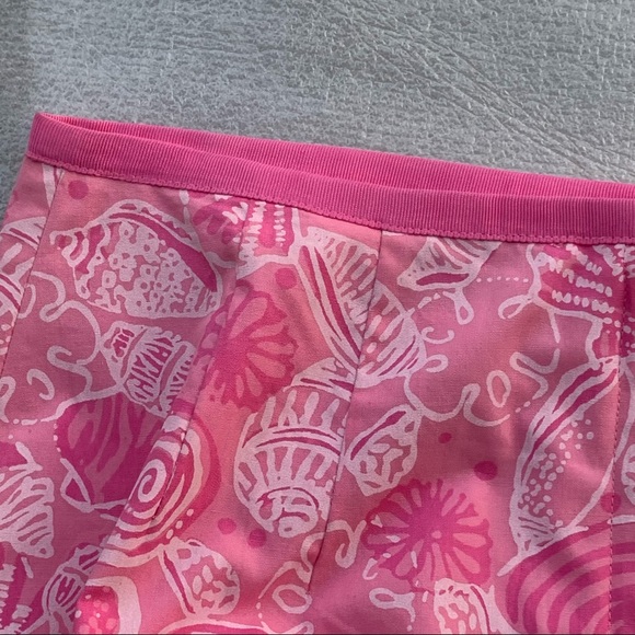 Lilly Pulitzer seashell pink skirt size 4 - Picture 3 of 10